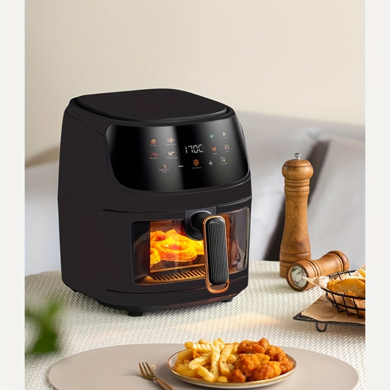 Colorful Air Fryer Large Capacity Colorful Touch Screen Air Fryer | 6L 4L 4.5L 10L, Multi-Functional, Adjustable Time And Temperature, Convenient for Healthy Home Cooking, Space-Saving Design, Easy to Clean, And Energy Efficient