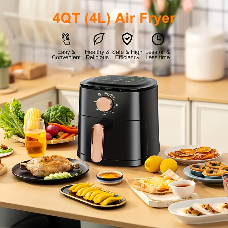 Colorful Air Fryer Large Capacity Colorful Touch Screen Air Fryer | 6L 4L 4.5L 10L, Multi-Functional, Adjustable Time And Temperature, Convenient for Healthy Home Cooking, Space-Saving Design, Easy to Clean, And Energy Efficient