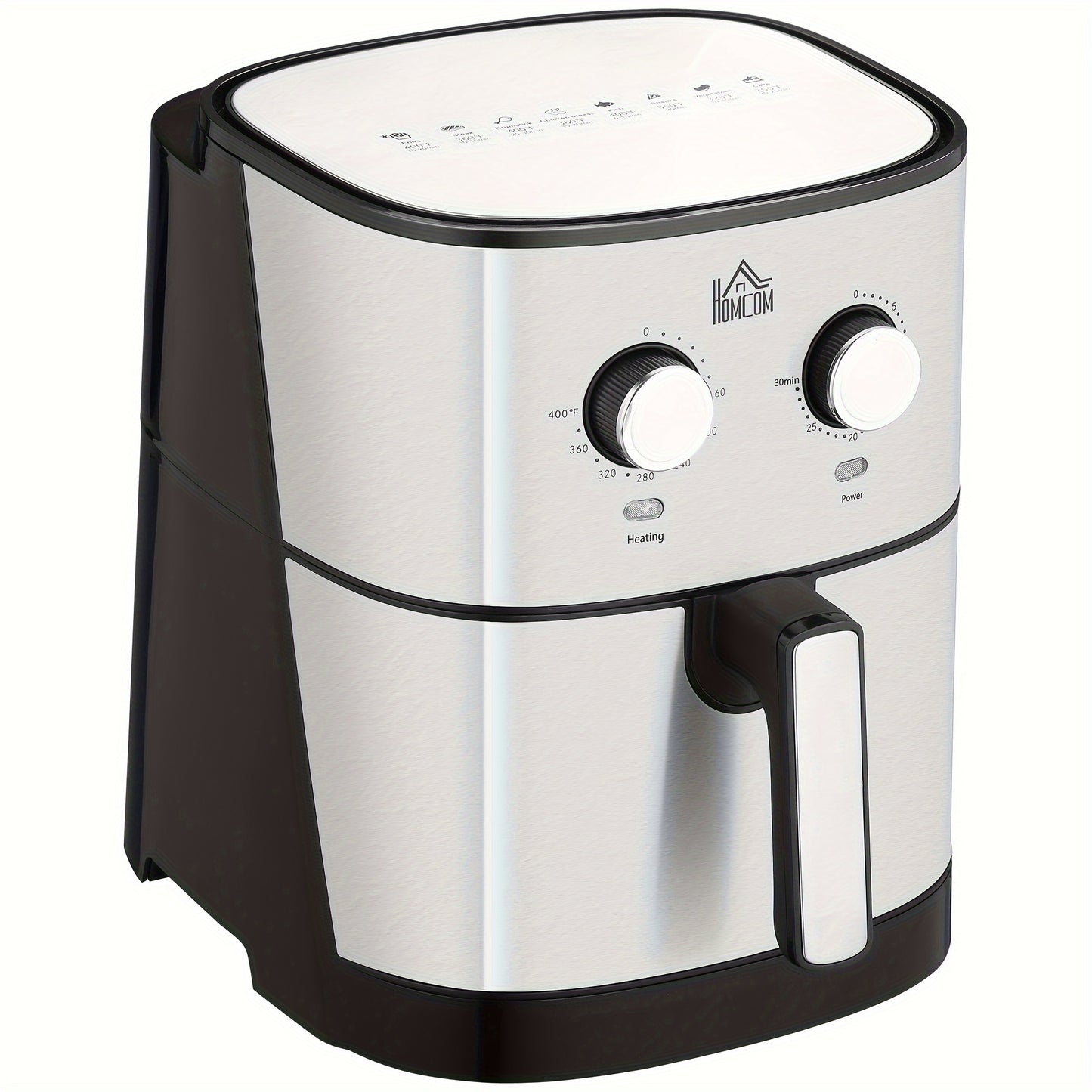 Air Fryer, 1700W 6.9 Quart Air Fryer Oven With 360° Air Circulation, Adjustable Temperature, Timer And Nonstick Basket For Oil Less Or Low Fat Cooking