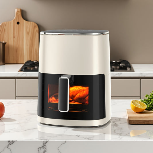 6.34QT Air Fryer Toaster Oven & Deep Fryer-12-in-1 Kitchen Appliance W\u002F 360° View Window | Dishwasher Safe Non-Toxic Basket for Roasting, Baking, Steaming | Air Fryers & Kitchen Accessories Closeout